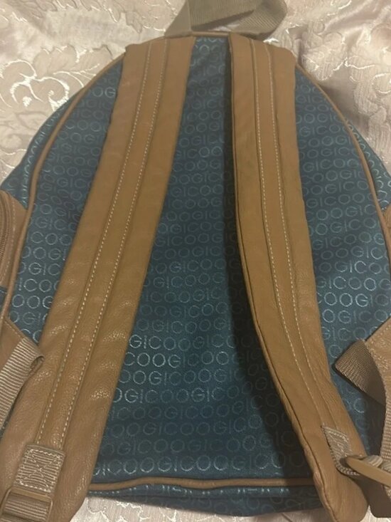[BOGO] Vintage‎ Guess Blue Denim Backpack main image 4